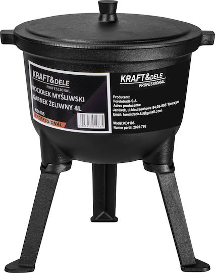 Hunter's Pot Cast Iron Pot 4l Kd4185