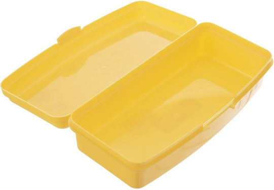 Orion Пластмасова Детска Кутия За Храна 0.5 Литра Жълта 21 x 9.5 x 5.5 см