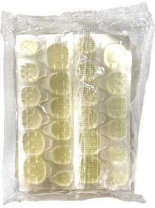 Double-Sided Nail Tips Sheets Nail Jelly Glue Manicure Adhesive Paste