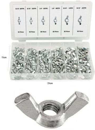 Assortment Kit with Nuts 150 Pieces