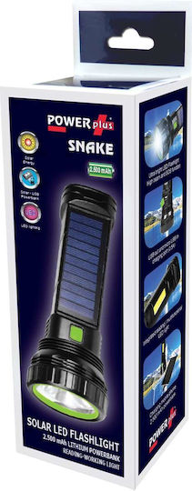 PowerPlus PowerPlus Arbeits- und Baustellenbeleuchtung Solar LED mit Helligkeit bis zu 120 Lumen