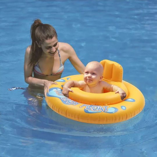Aqua-Sport Детски Спасителен Круг За Бебе Жълт 60см As01260