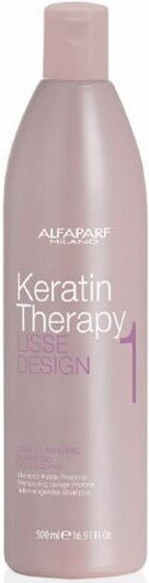Alfaparf Milano Professional Lisse Desing Therapy Deep Cleansing Shampo Σαμπουάν Βαθύ Καθαρισμού & Λείανσης για Εύθραυστα Μαλλιά 500ml