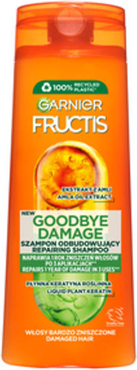 Garnier Fructis Goodbye Damage Σαμπουάν Αναδόμησης/Θρέψης για Ταλαιπωρημένα Μαλλιά 400ml