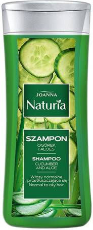 Joanna Naturia Cucumber & Aloe Σαμπουάν Ενυδάτωσης για Λιπαρά Μαλλιά 200ml