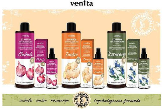 Venita Trichological Formula Ginger Shampoos 300ml