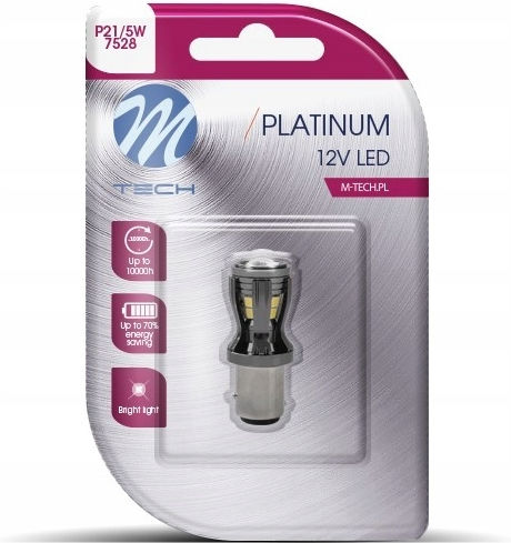 Led Autolampe P21/5w Osram M-Tech 15smd 12/24v Weiße