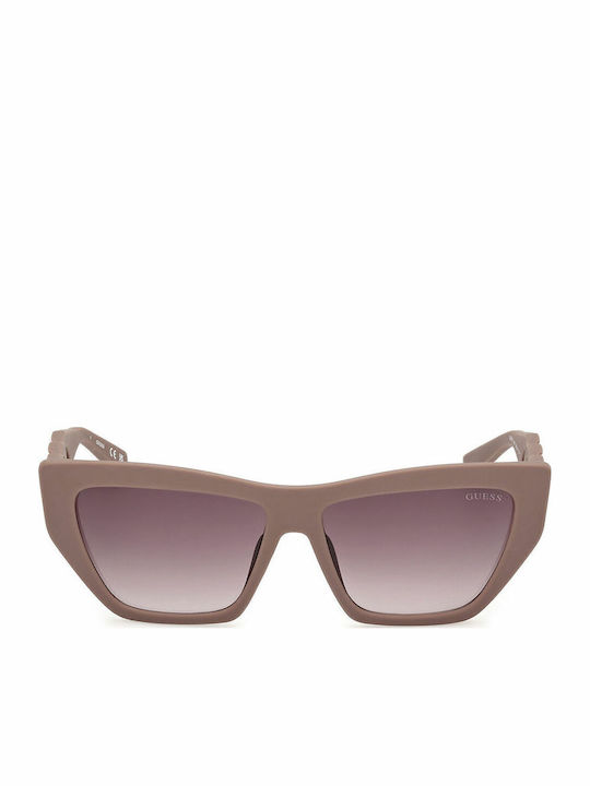 Guess Unisex Ochelari de soare cu Bej Cadru și Bej Lentilă GU00111 58F