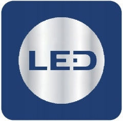 2x H7 Osram Bulbs 5000k Cool Blue Intense Led Extra White Look Duo Box