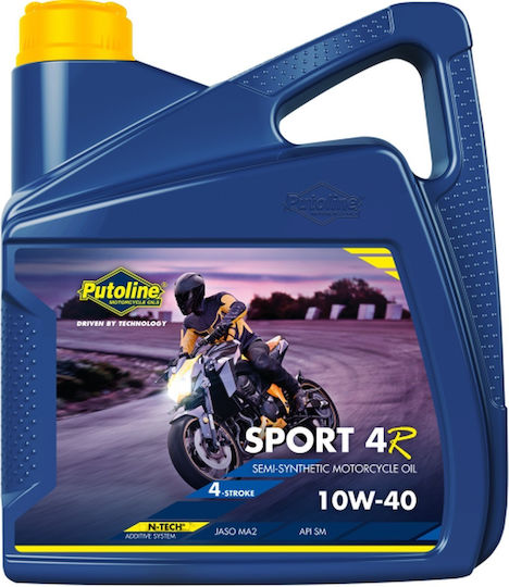 Putoline Synthetic Sport Engine Oil 4t 10w40 4l Api Sn Cf