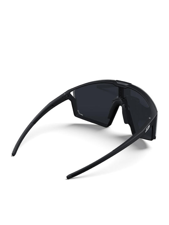 Julbo Unisex Sunglasses with Black Frame and Black Mirror Lenses J5621122
