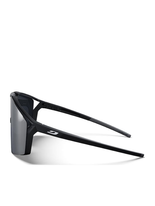 Julbo Unisex Sunglasses with Black Frame and Black Mirror Lenses J5621122