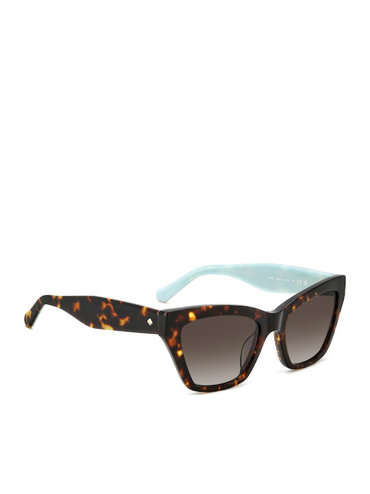 Kate Spade Feminini Ochelari de soare cu Maro Tortoise Cadru și Maro Degrade Lentilă 7576749