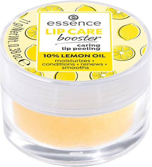 Essence Lip Care Booster Lip Scrub ulei de lămâie 11gr
