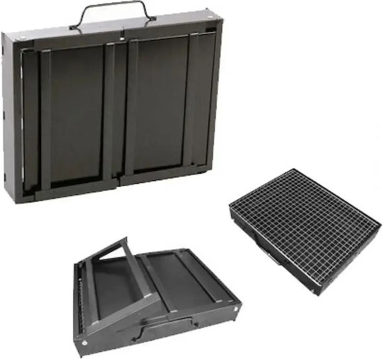 Tragbare Holzkohlegrill 20x20cm