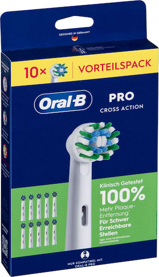 Oral-B Pro Crossaction Ersatzköpfe für 10 Stück