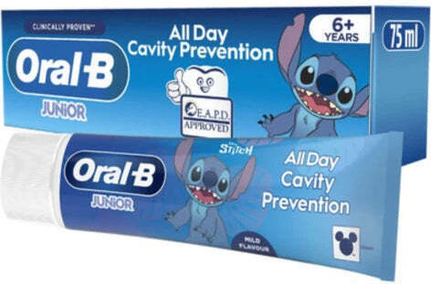 Oral-B Pro Junior Pastă de Dinți pentru Copii pentru 6+ Ani cu Aromă de Mentă 70ml
