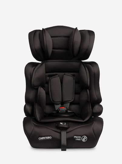 Caretero Falcon Καθισματάκι Αυτοκινήτου High-back Booster i-Size Black
