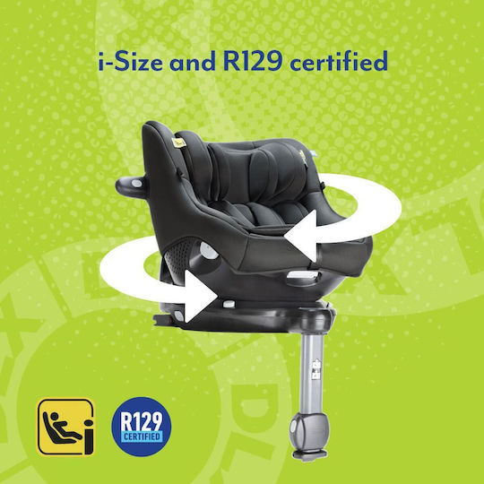 Graco Turn2Me 360 DLX Столче за Кола i-Размер с Isofix Iron 0-19 кг