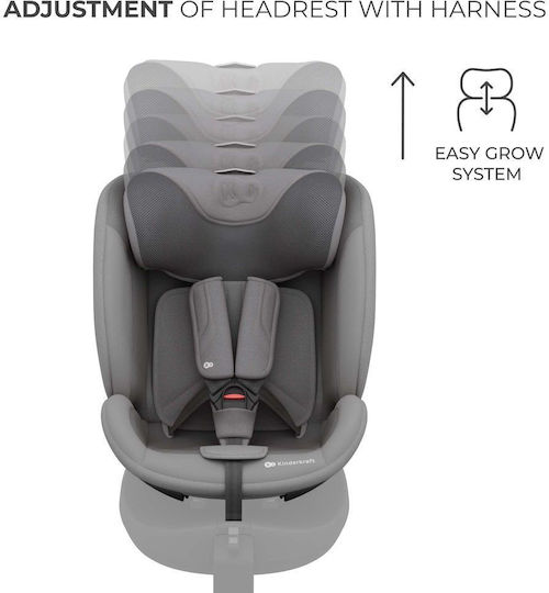 Kinderkraft Endura Safe Modular System Baby Car Seat i-Size with Isofix Grey 0-36 kg