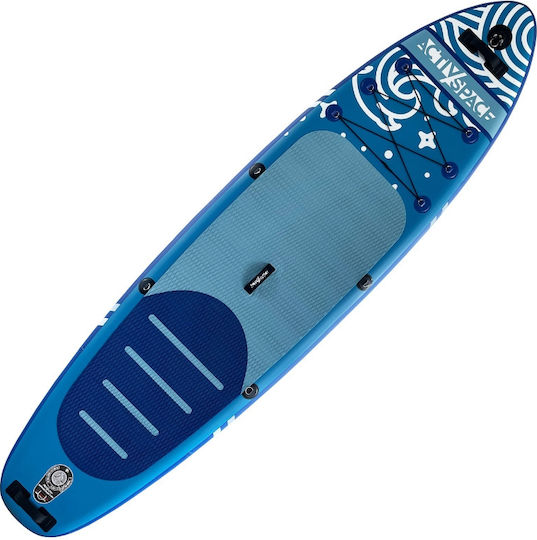 Activ Space Φουσκωτή Σανίδα SUP με Μήκος 3.2m Μπλε
