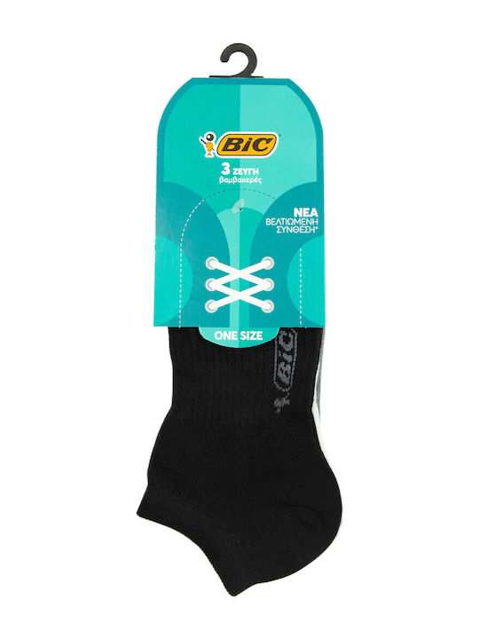 BIC Socken White-Grey-Black 3Pack
