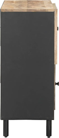 Holz Sideboard Braune 80x33.5x75cm
