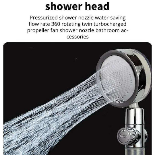 Handheld Showerhead with Flow Pause Switch