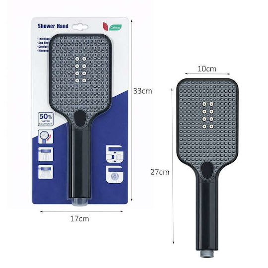 Handheld Showerhead with Flow Pause Switch