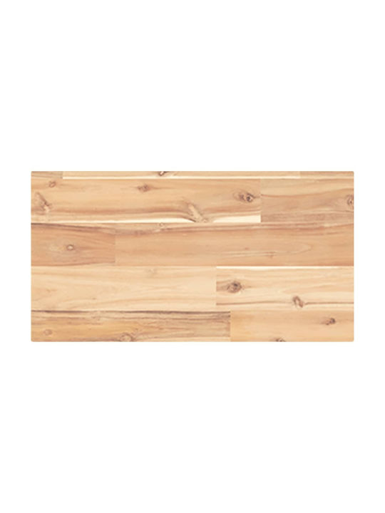 vidaXL Ράφι Βιβλιοθήκης από Μασίφ Ξύλο 40x20x2cm 3279335