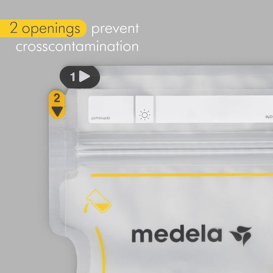 Medela Σακουλάκια Αποθήκευσης Μητρικού Γάλακτος 210ml 50τμχ
