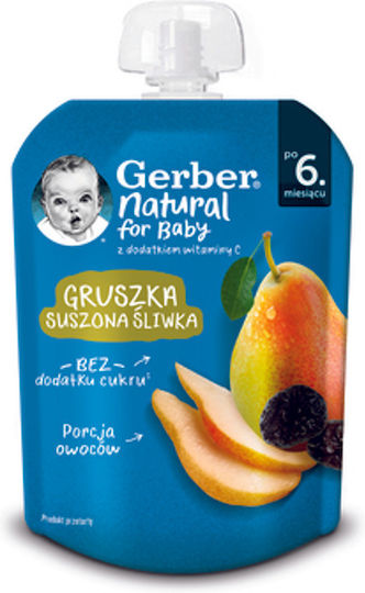Gerber Пюре От Плодове И Зеленчуци 80гр За 6+ Месеца