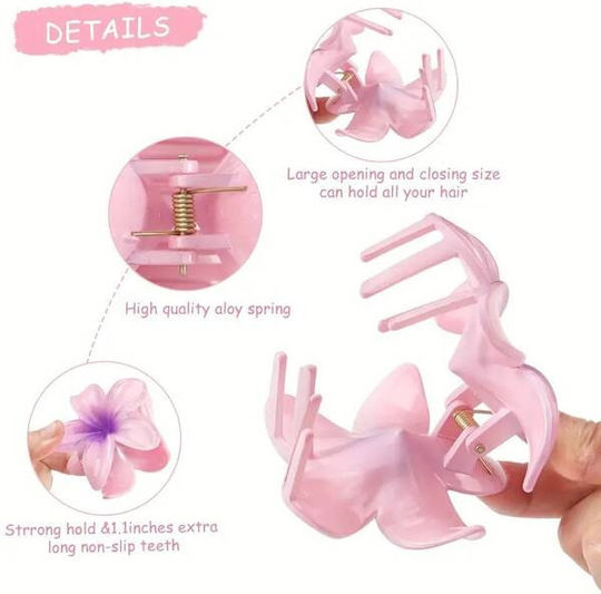 Ecarla Clamă De Păr Floare Galben Ombre Sp269zo 1 Bucată