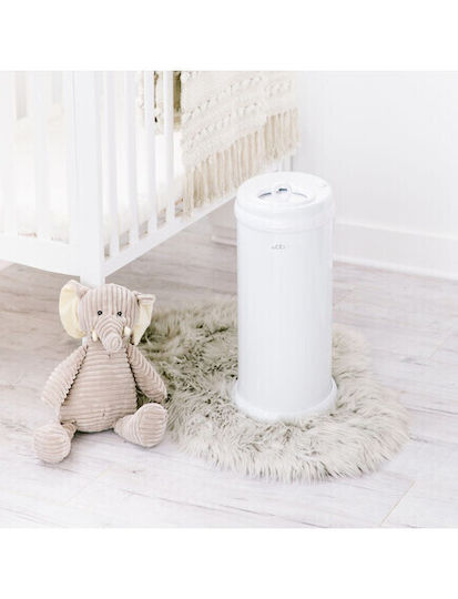 Ubbi Diaper Disposal Bin White 1pcs