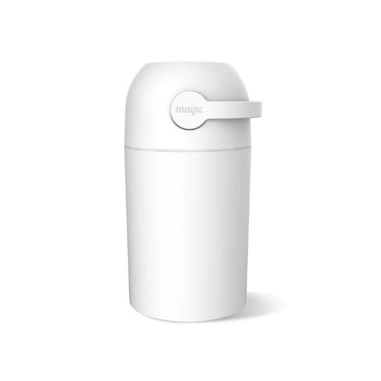 WeToo White Diaper Disposal Bin