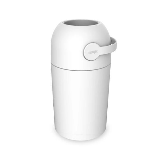 WeToo White Diaper Disposal Bin