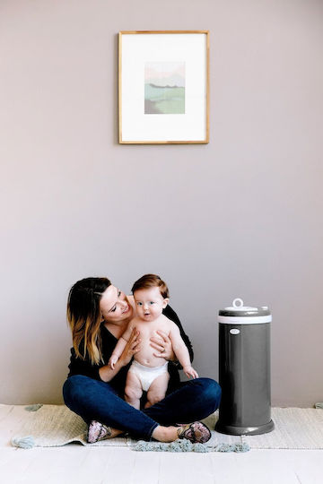 Ubbi Diaper Disposal Bin Slate 1pcs