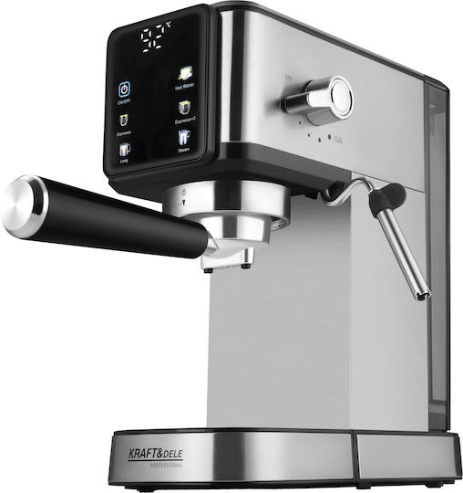 Kraft & Dele Espressoare 1500W Presiune 20bar Oțel Inoxidabil KD4290