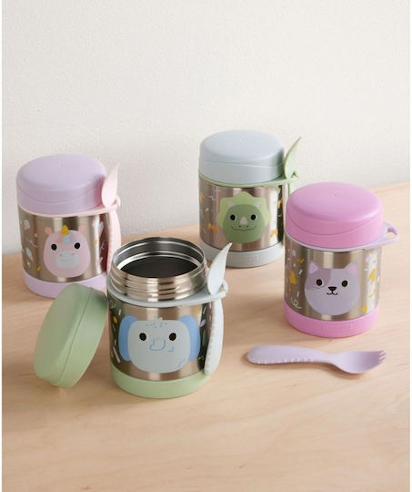 Skip Hop Cat Baby Food Thermos Stainless Steel 325ml