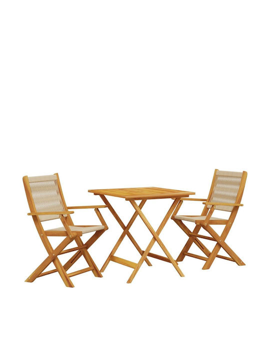Garden & Outdoor Furniture Sets Living Room Set 3 Pieces Beige