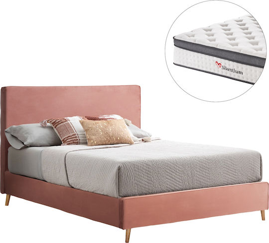 Indra Κρεβάτι Υπέρδιπλο με Στρώμα 160x200cm Σαπιο Μηλο Indra Κρεβάτι Υπέρδιπλο με Στρώμα 160x200cm Σαπιο Μηλο