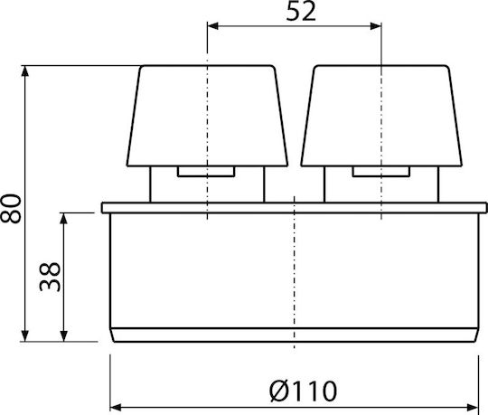 Alcaplast Aerisitor D110 Diverse Drenaj