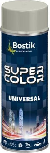 Bostik Den Braven Σπρέι Βαφής Universal Ακρυλικό Υψηλής Θερμοκρασίας με Μεταλλικό Εφέ Λευκό ΛΕΥΚΟ 400ml