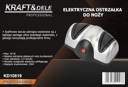 Ascuțitor electric pentru cuțite Kraft&dele 45w Kd10619