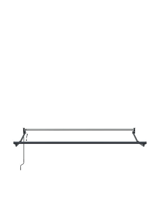 vidaXL Τέντα Βεράντας Γκρι 3.5x2m