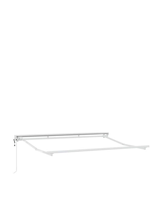 vidaXL Tenda-Rahmen Terrasse mit LEDs 2,5x2m