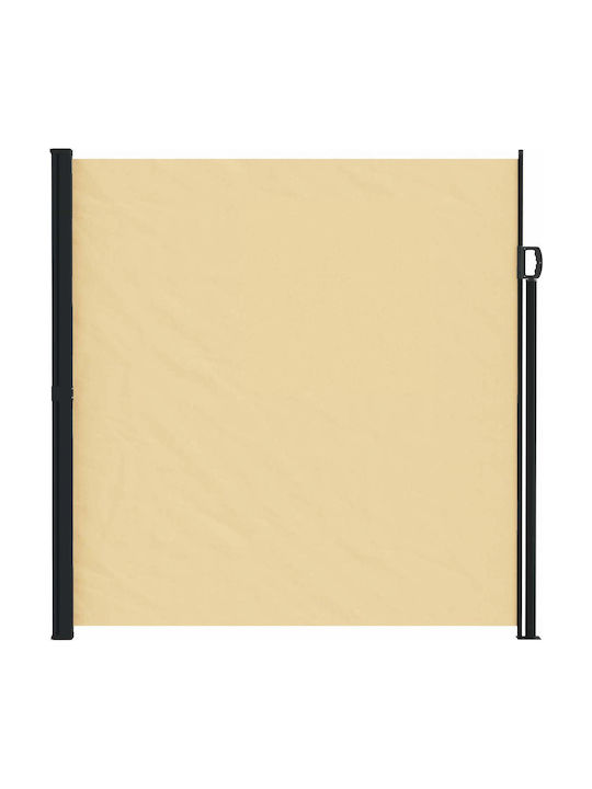 vidaXL Sideway Terrace Tent Beige 5x2m