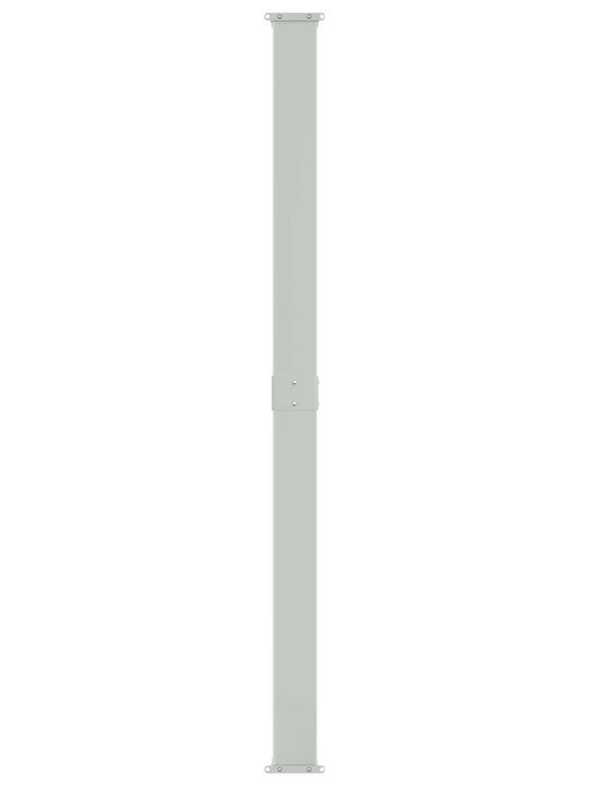 vidaXL Seitliche Markise Terrasse Braun 3x1.8m