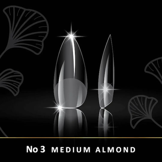 Woww Cosmetics Transparent False Nail Pointed Tip Transparent 240pcs 4.04.0.0081