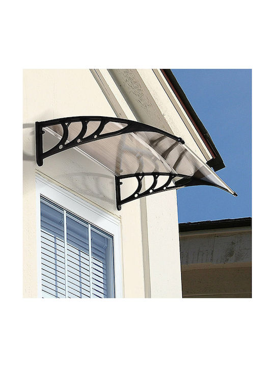 Outsunny Kapuzinerdach Eingang 75 x 100 cm Kapuzinerdach Neigung Polycarbonat Braun Outsunny Kapuzinerdach Eingang 75 x 100 cm Kapuzinerdach Neigung Polycarbonat Braun